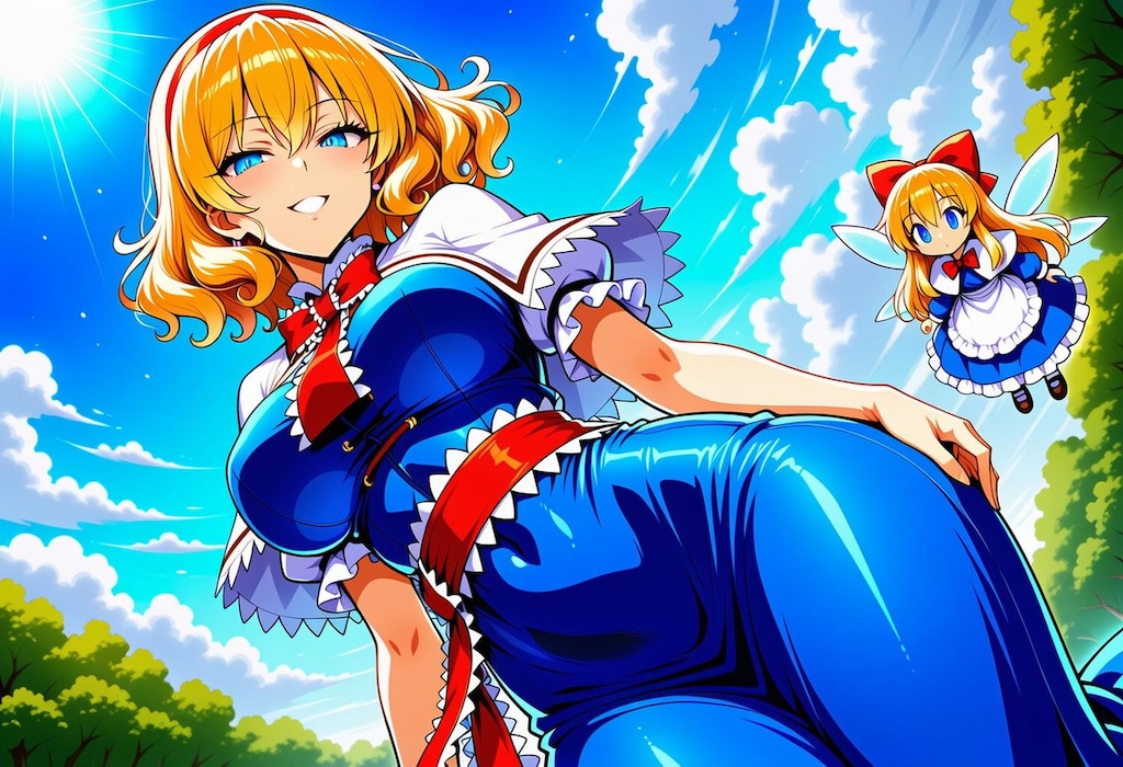 七色の人形使いコスプレ人妻魔法使い