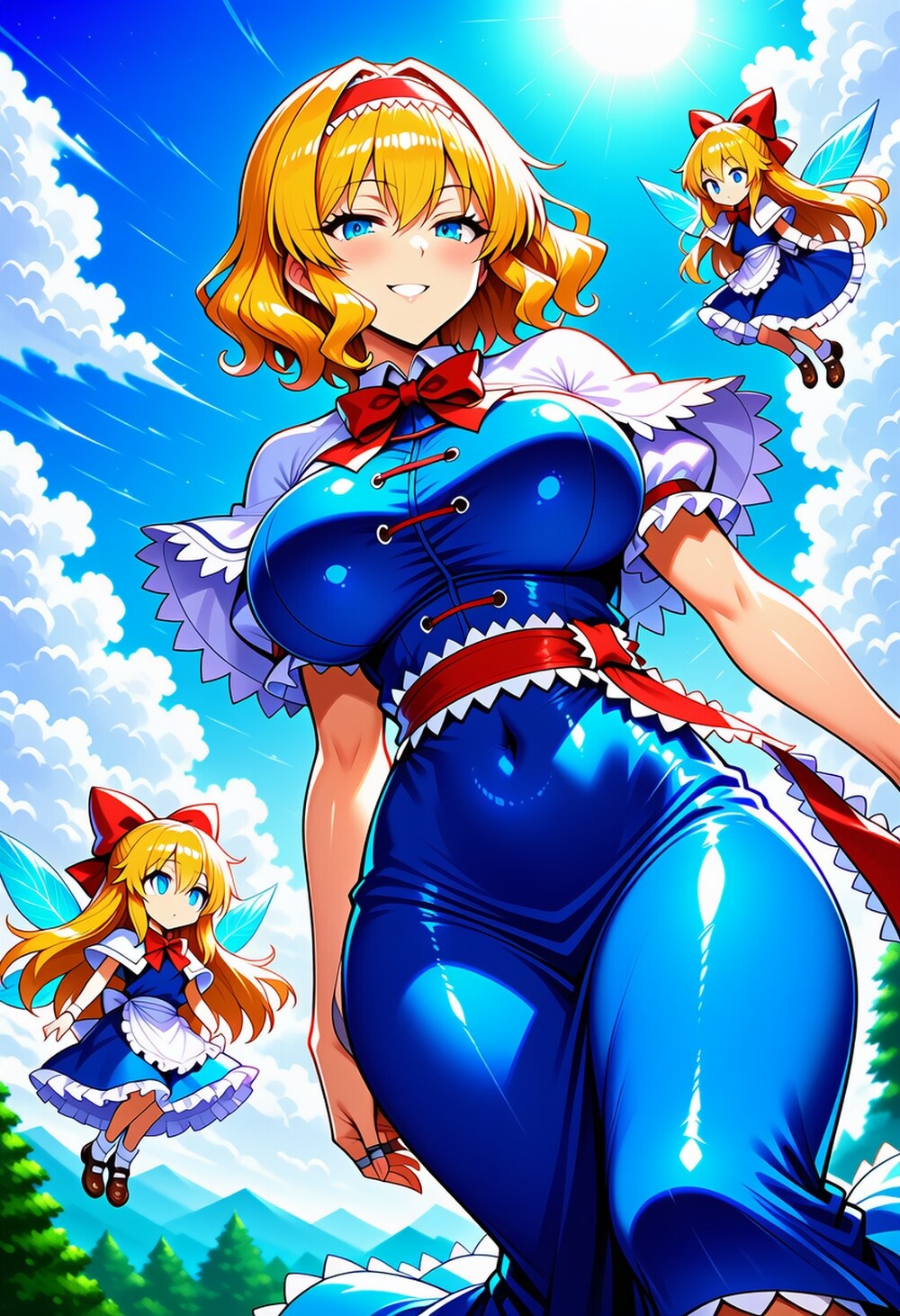 七色の人形使いコスプレ人妻魔法使い | の人気AIイラスト・グラビア