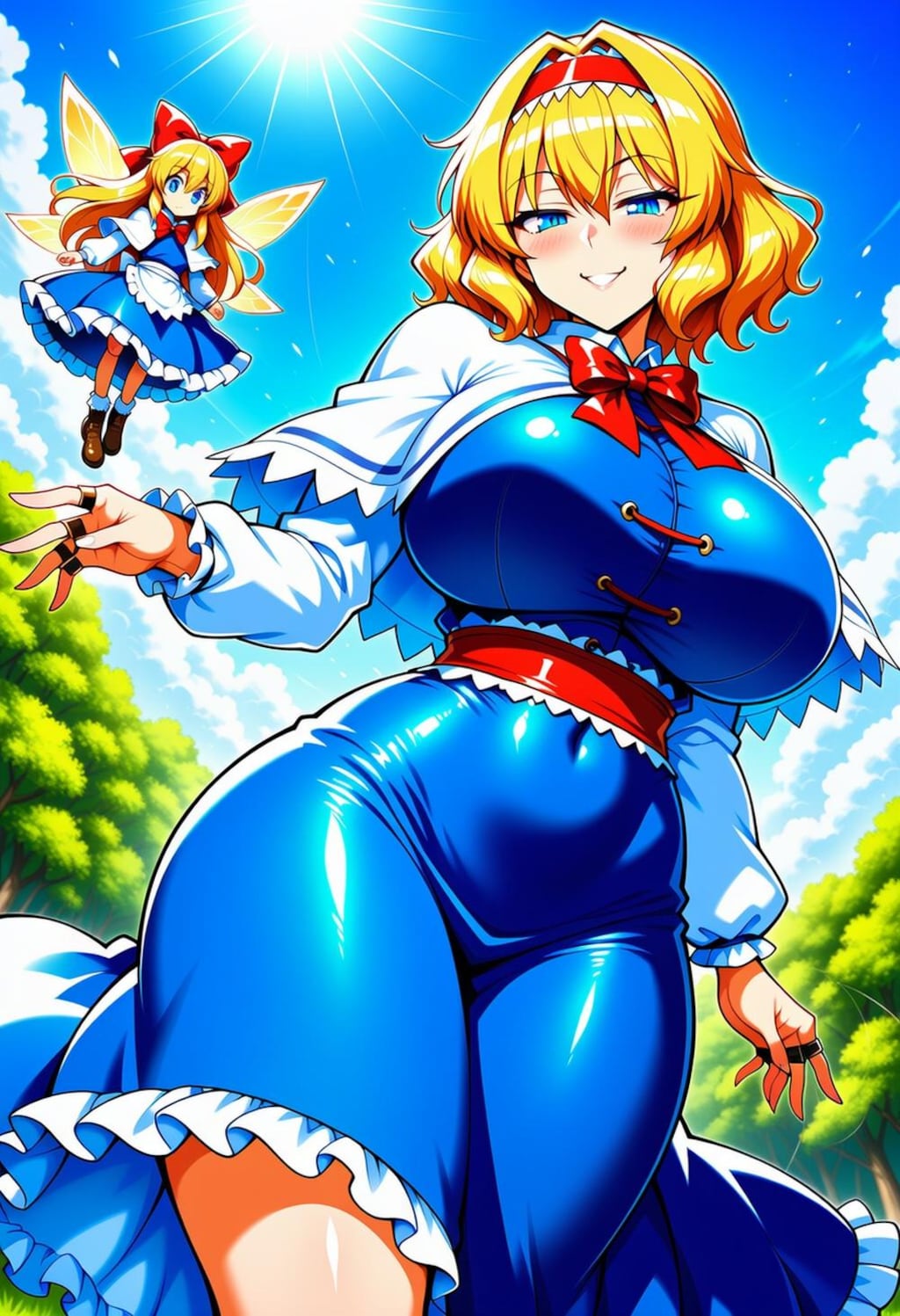 七色の人形使いコスプレ人妻魔法使い