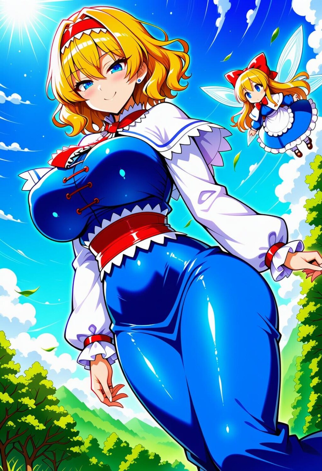 七色の人形使いコスプレ人妻魔法使い