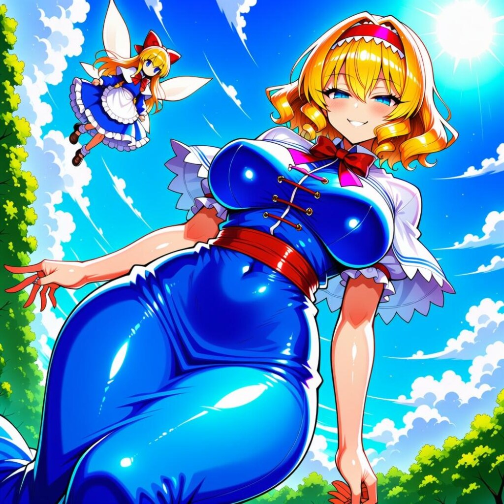 七色の人形使いコスプレ人妻魔法使い