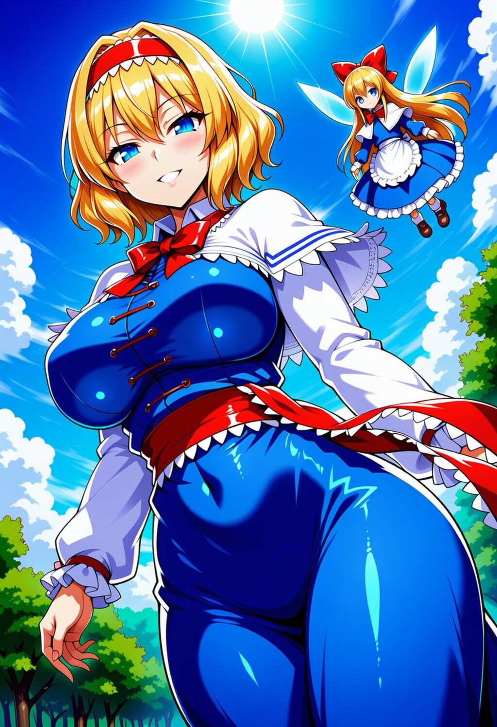 七色の人形使いコスプレ人妻魔法使い