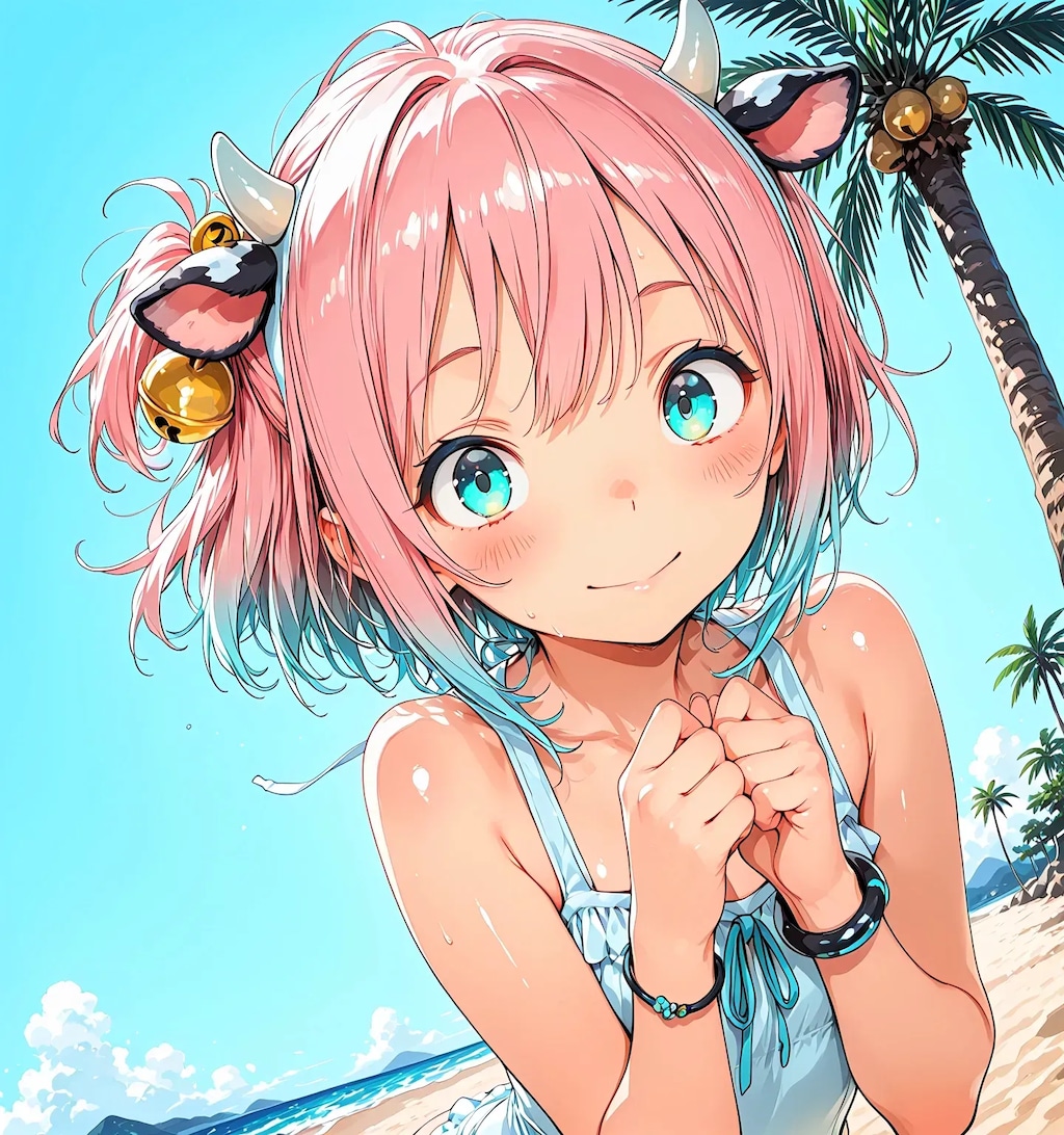 夏だ！ビーチだ！お昼だよ水着に着替えて全員集合！！7.7