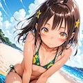 夏だ！ビーチだ！お昼だよ水着に着替えて全員集合！！7.7 9枚目