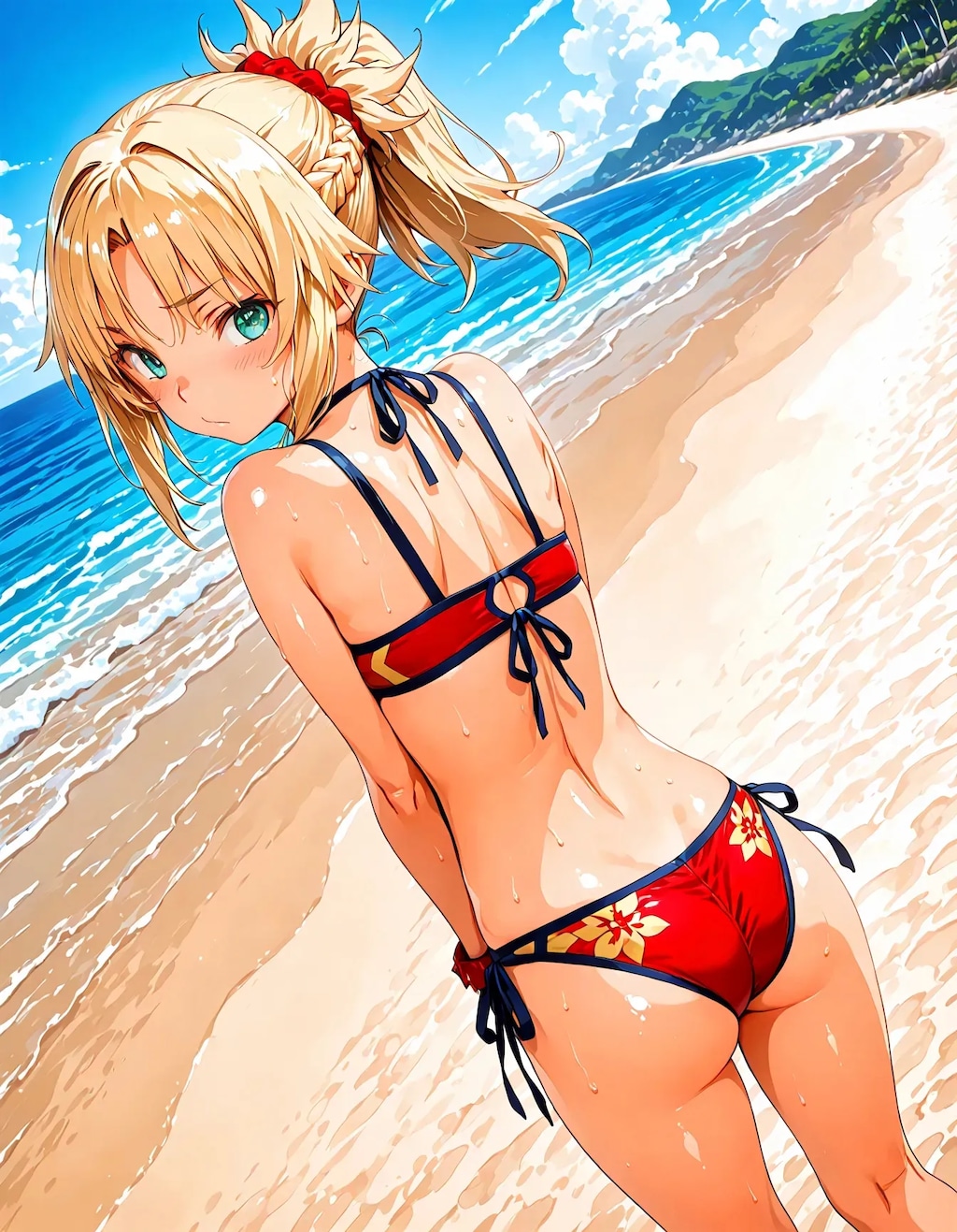 夏だ！ビーチだ！お昼だよ水着に着替えて全員集合！！7.7