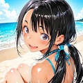 夏だ！ビーチだ！お昼だよ水着に着替えて全員集合！！7.7 10枚目