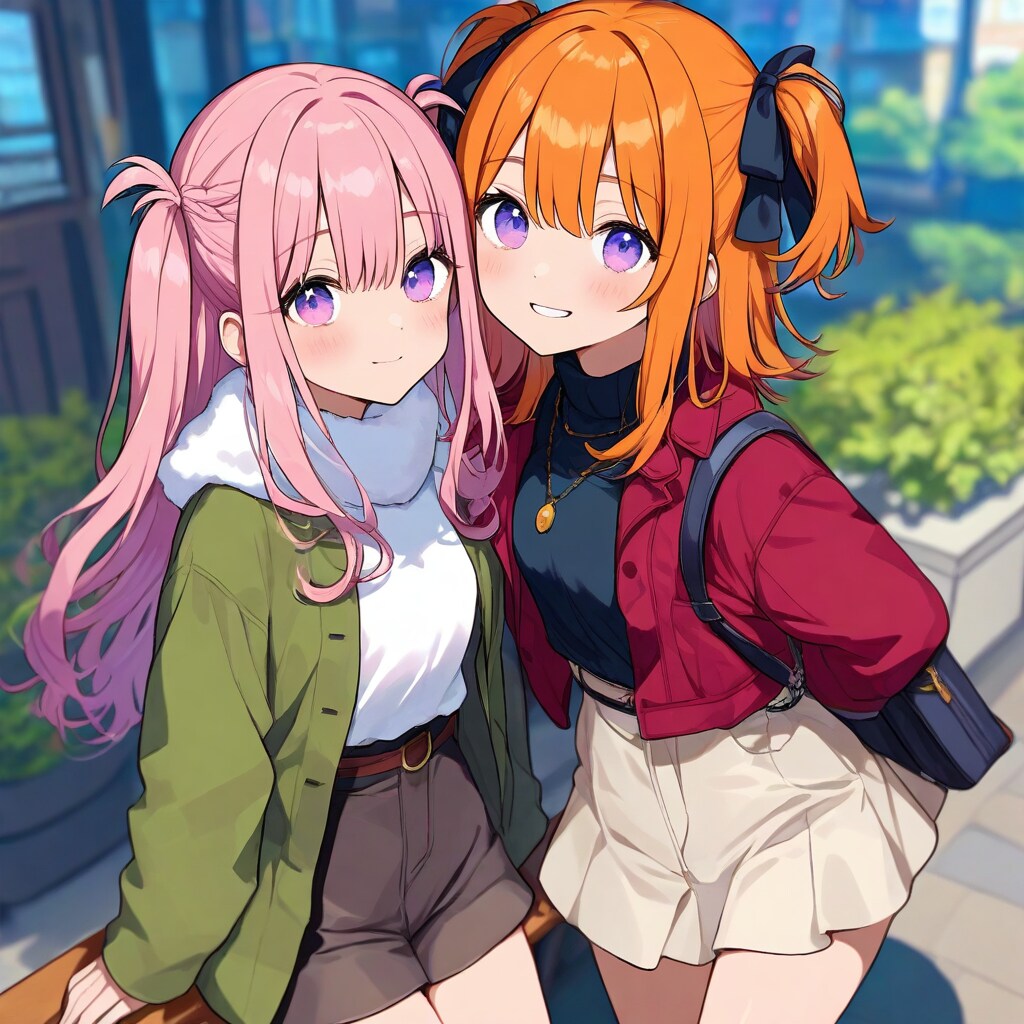 仲のよいふたり