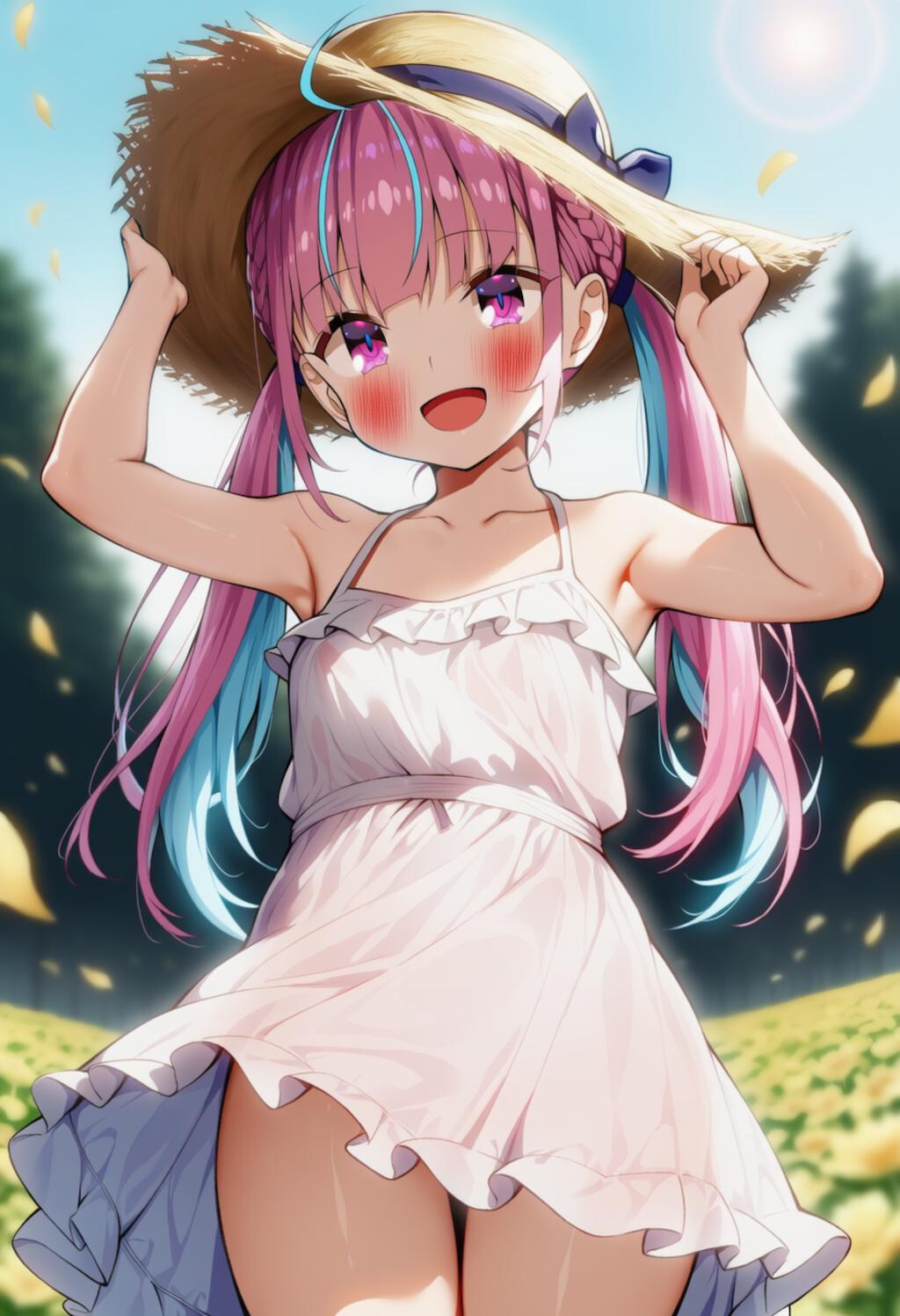 みてみて！かわいいでしょ！（湊あくあ）