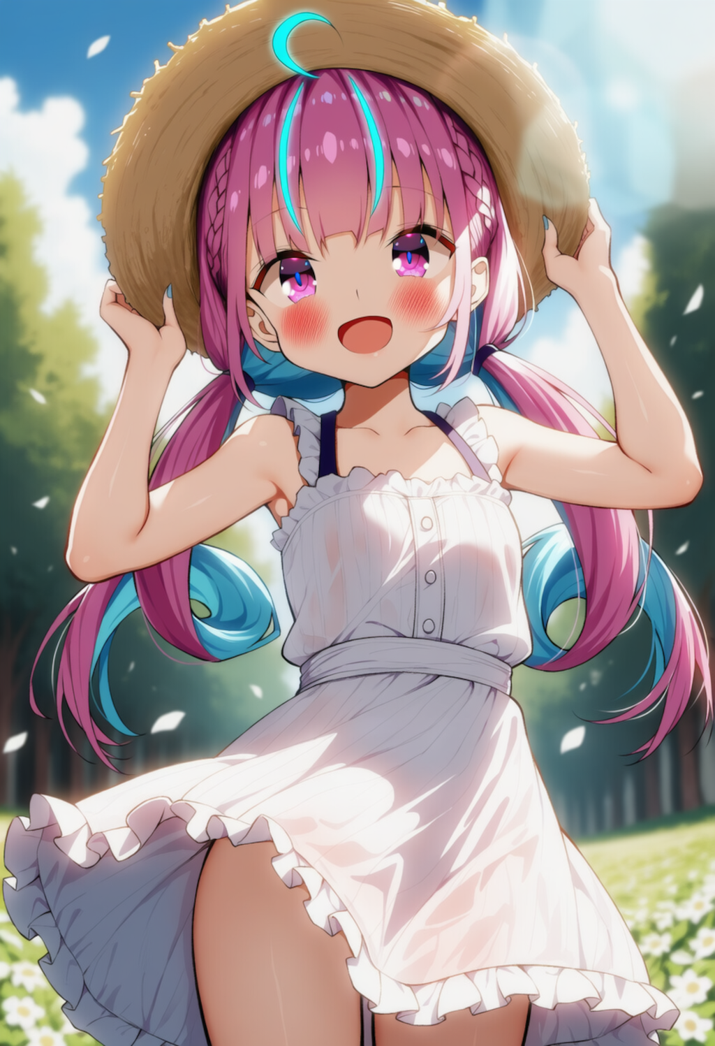 みてみて！かわいいでしょ！（湊あくあ）