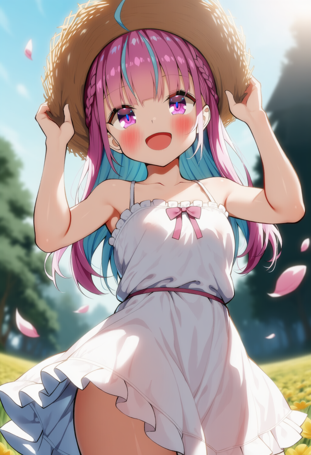 みてみて！かわいいでしょ！（湊あくあ）