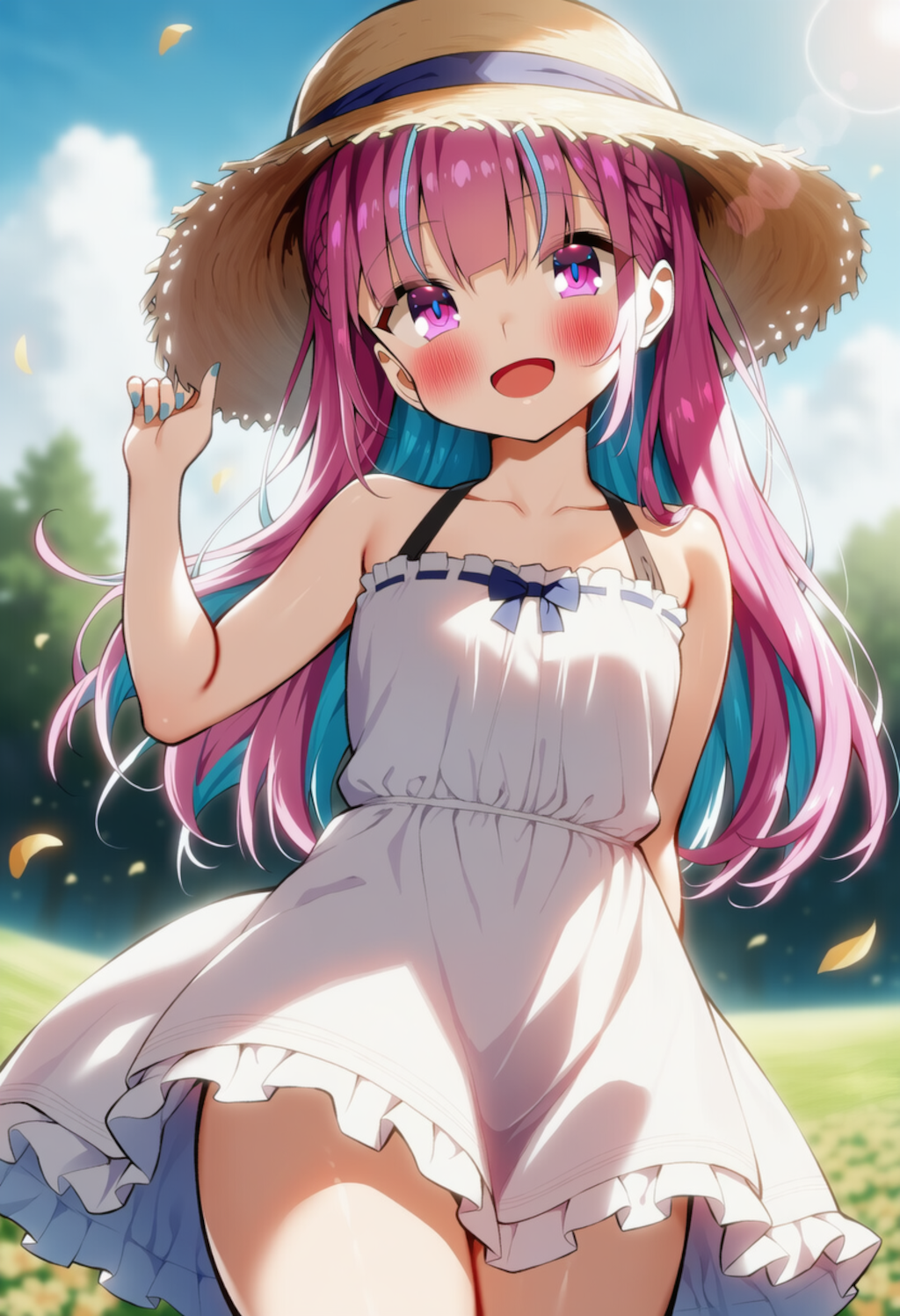 みてみて！かわいいでしょ！（湊あくあ）