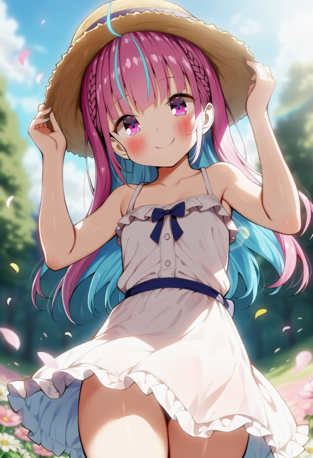 みてみて！かわいいでしょ！（湊あくあ）