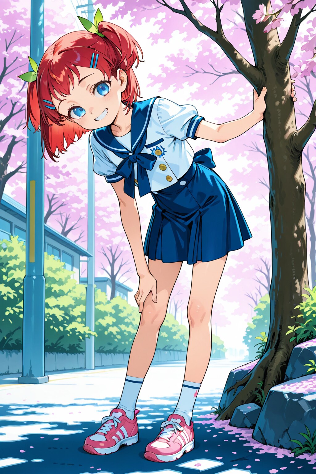 中学校入学当初の小鈴ちゃん | の人気AIイラスト・グラビア