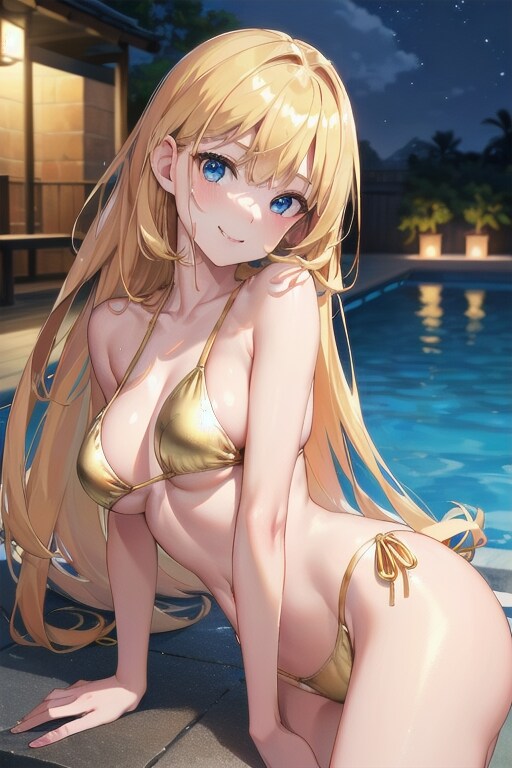 水着のお姉さん6-2（イラスト編）