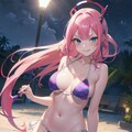 水着のお姉さん6-2（イラスト編） 2枚目