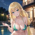 水着のお姉さん6-2（イラスト編） 4枚目