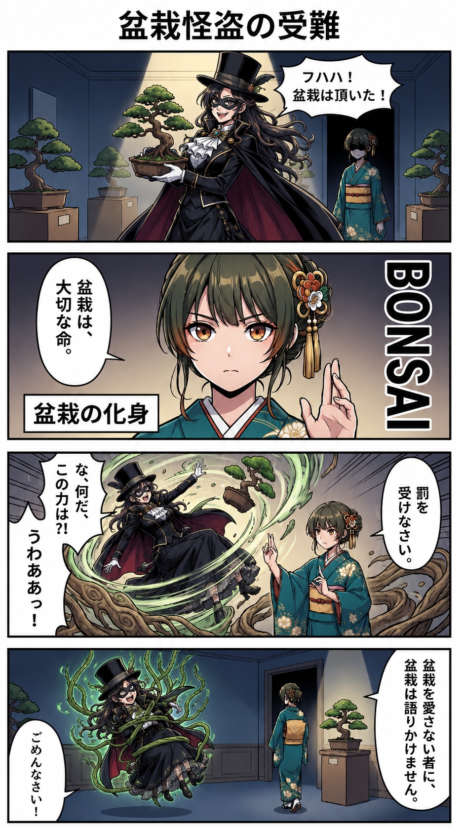🌳🕵️‍♀️盆栽の裁き🌿