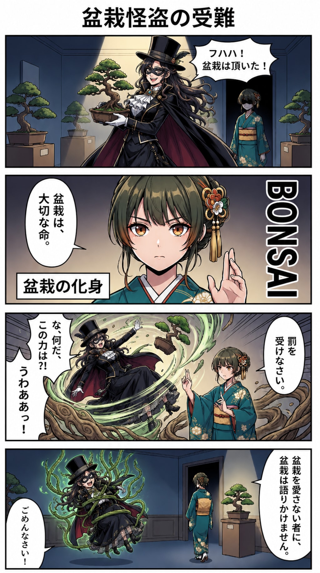 🌳🕵️‍♀️盆栽の裁き🌿