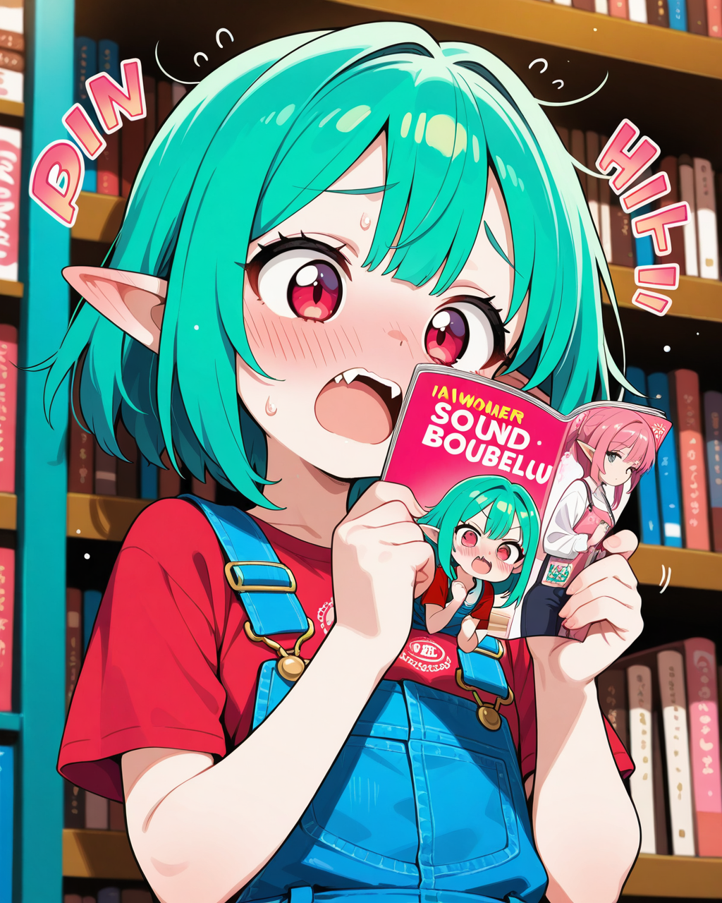 ん？エルフさん、何の本読んでるの？