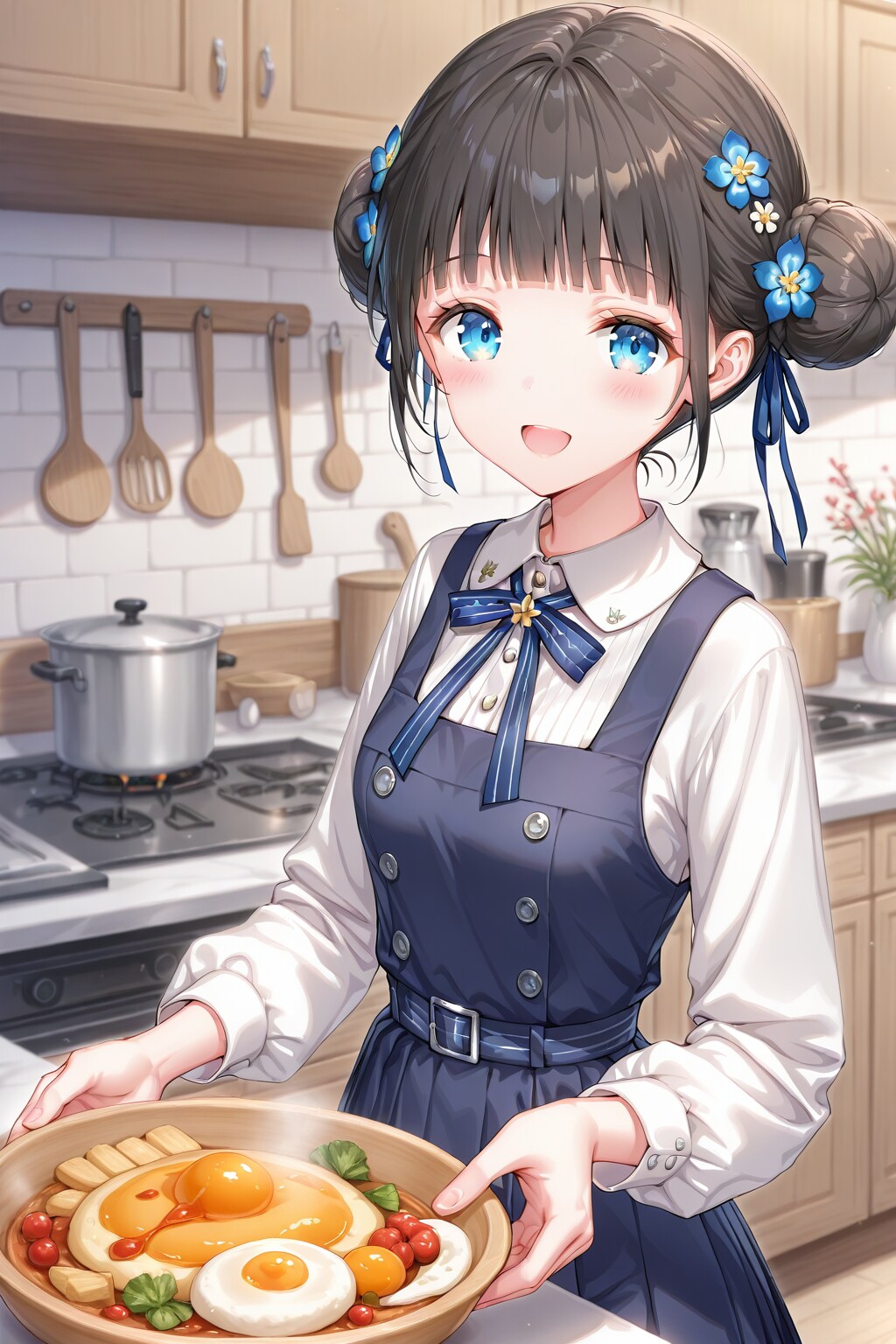 おだんごちゃん🍡✨の朝ごはん✨ | の人気AIイラスト・グラビア