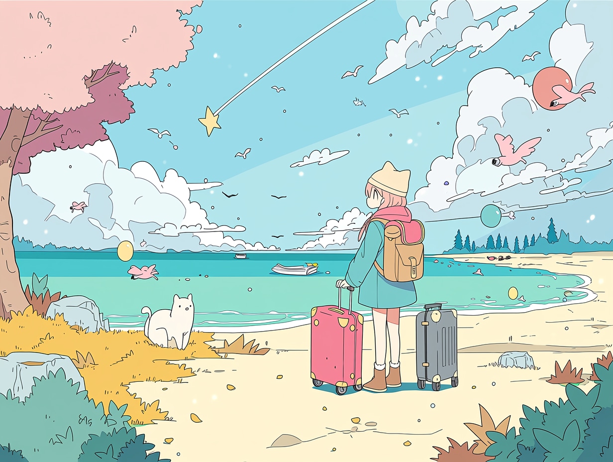 旅人 | の人気AIイラスト・グラビア