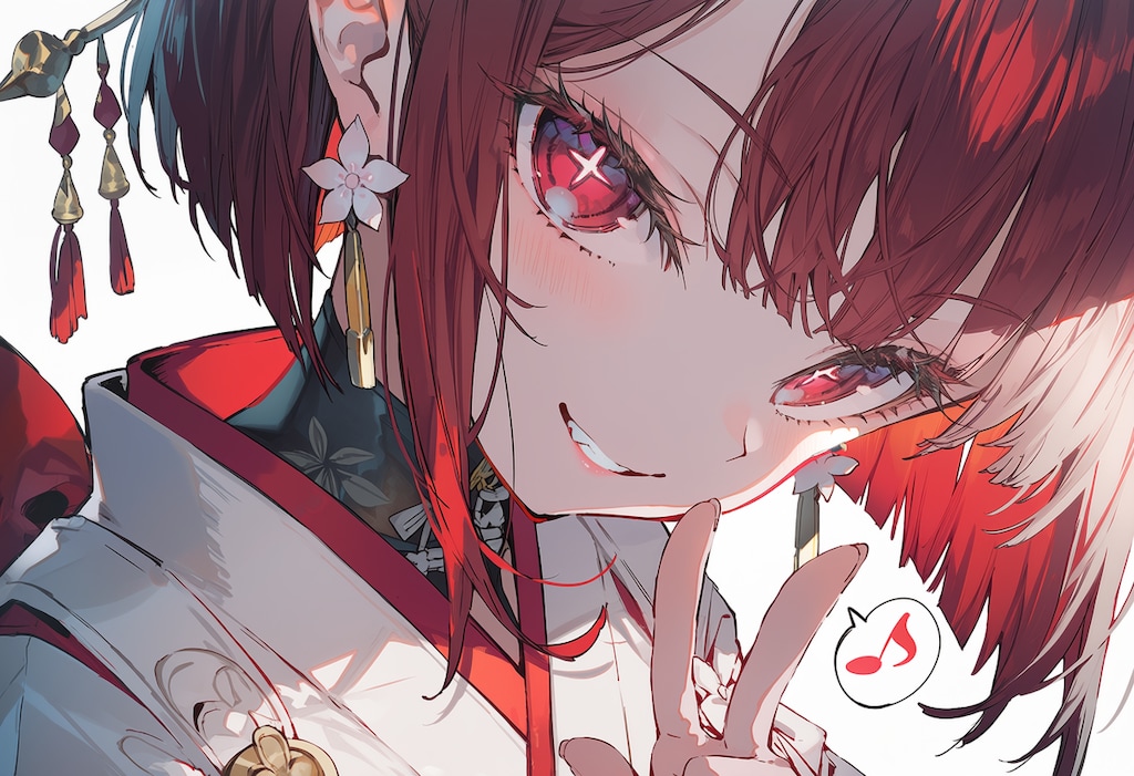 赤髪の子