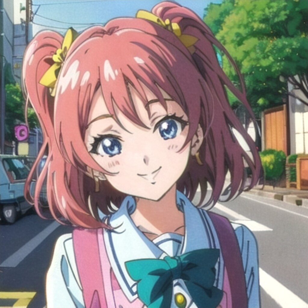 「90年代風の矢澤にこ」のつもりが、ルビィちゃんに化けました