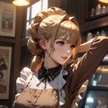 喫茶店の看板娘 4枚目