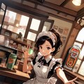 喫茶店の看板娘 3枚目