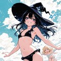 ミラとベルゼ、海で遊ぶ 10枚目