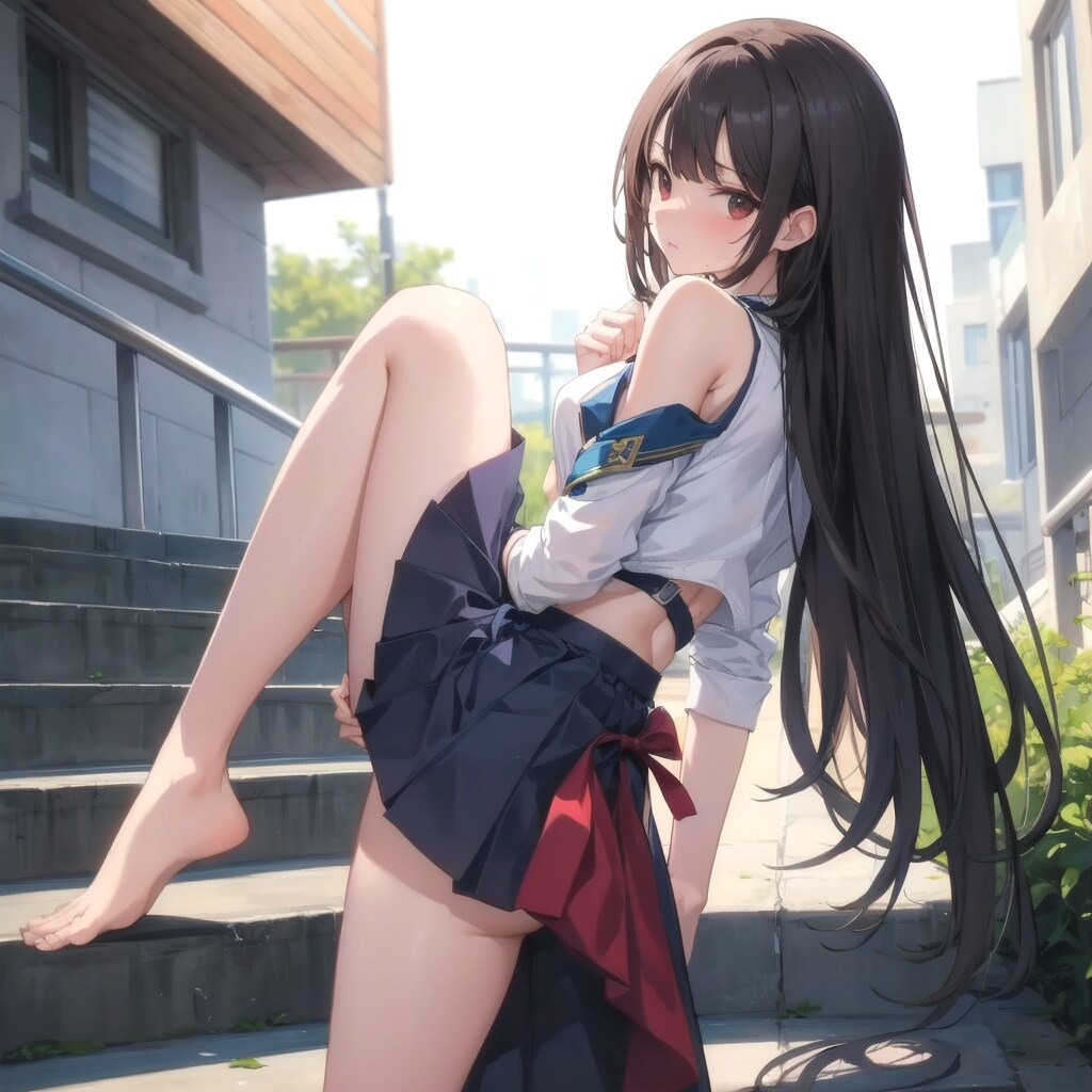 …見せて、あげないっ！！