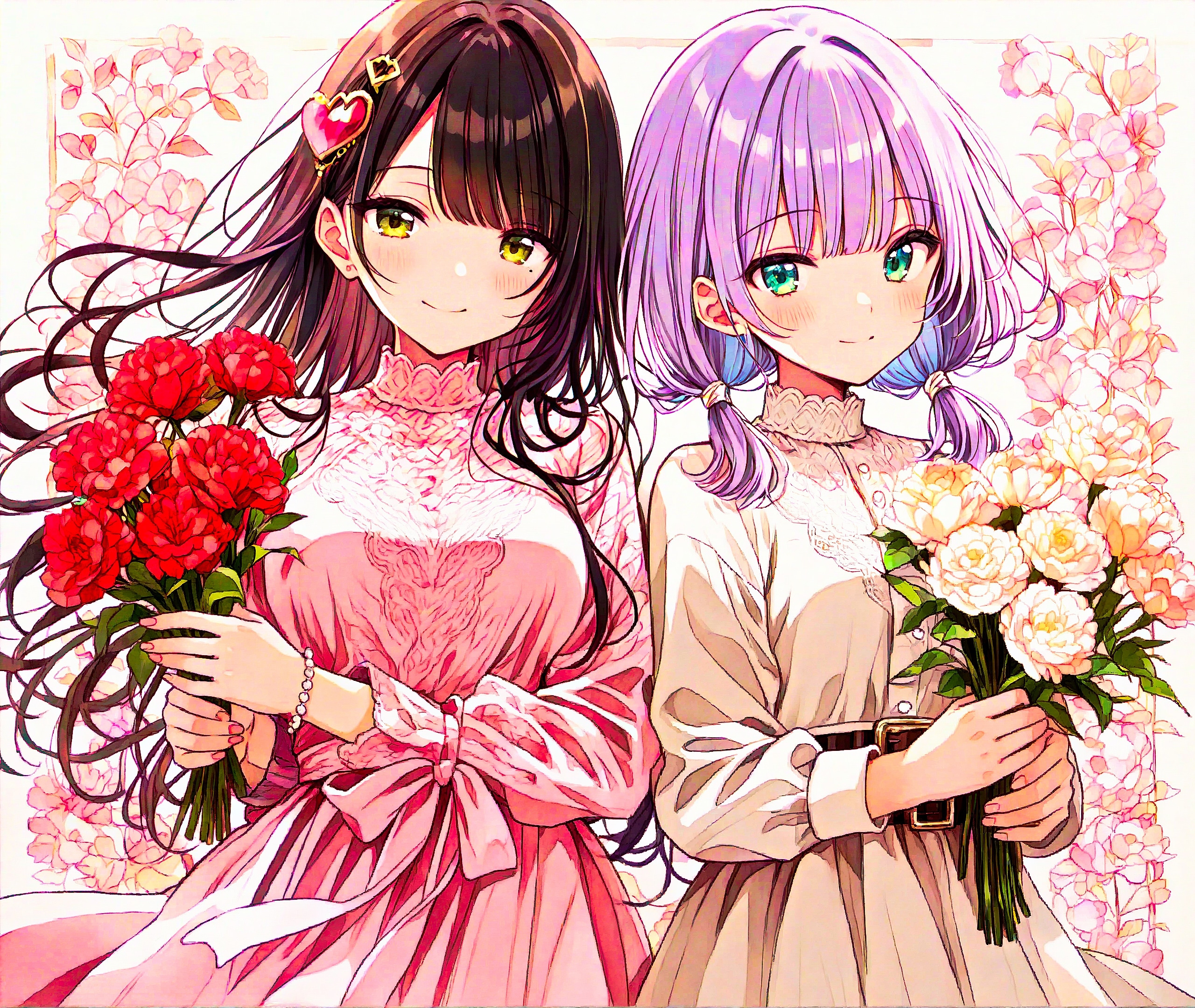 花を贈る | の人気AIイラスト・グラビア