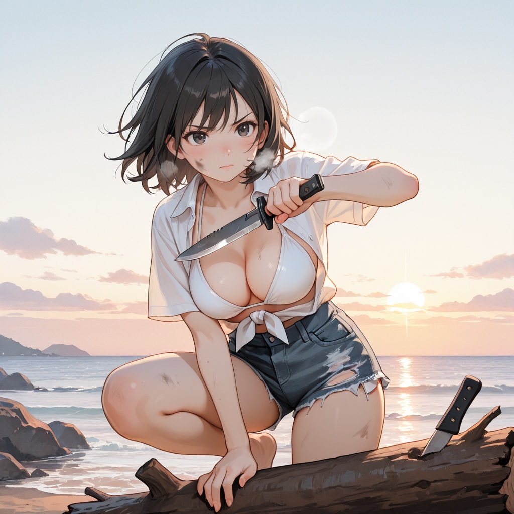 無人島少女