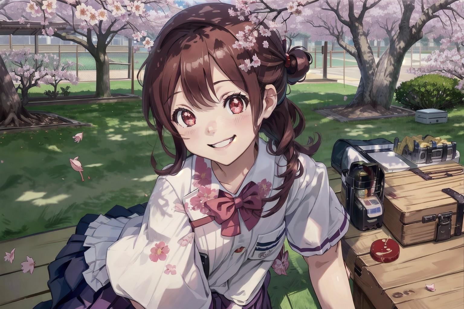 はやくお花見しよ！
