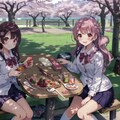はやくお花見しよ！ 2枚目