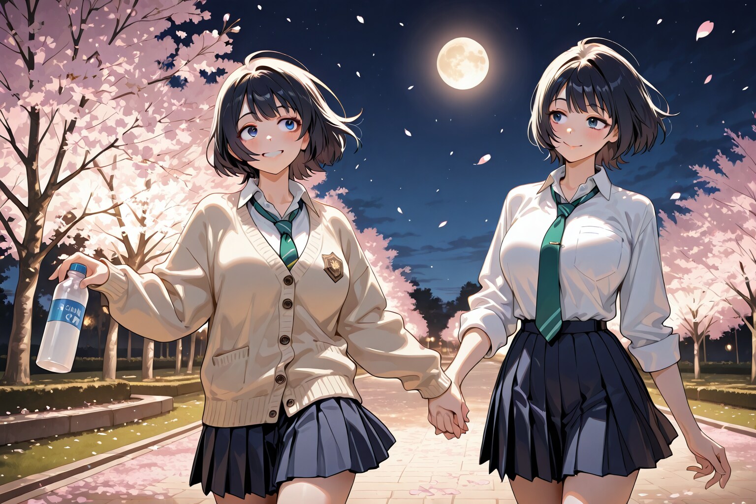 茜さんとお花見🎵