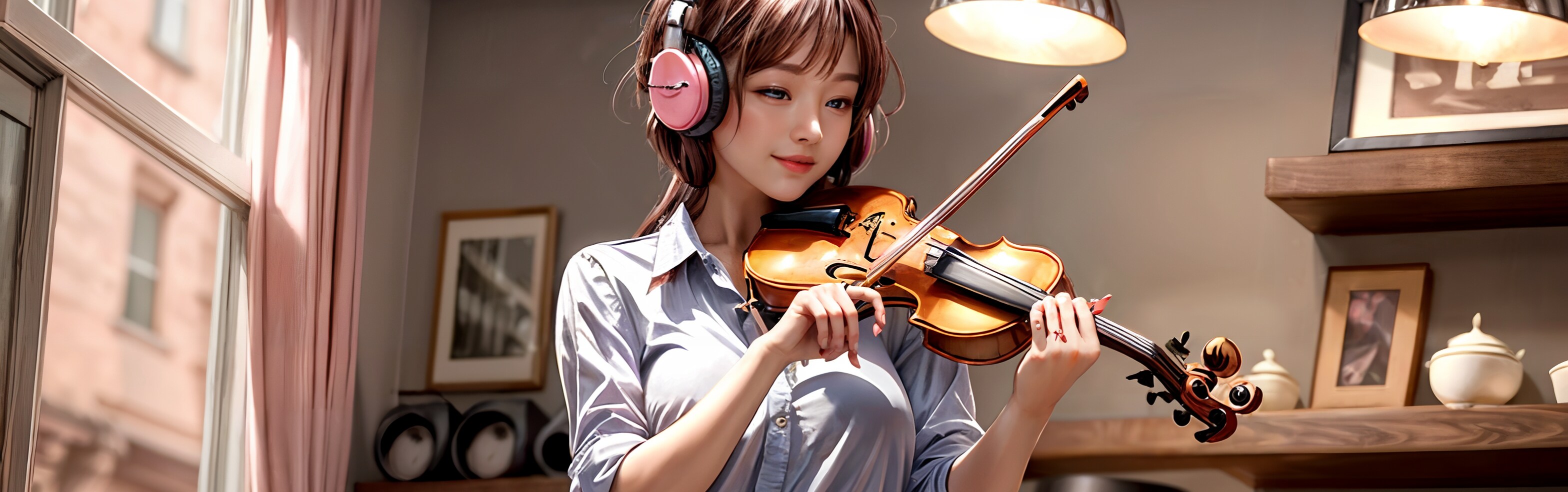 no music, no life バイオリンスタイル