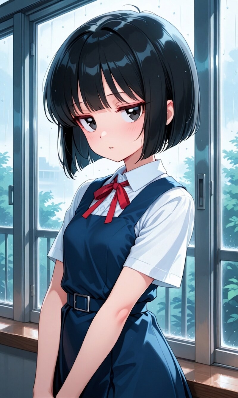 6月の午後、ジト目ちゃんと