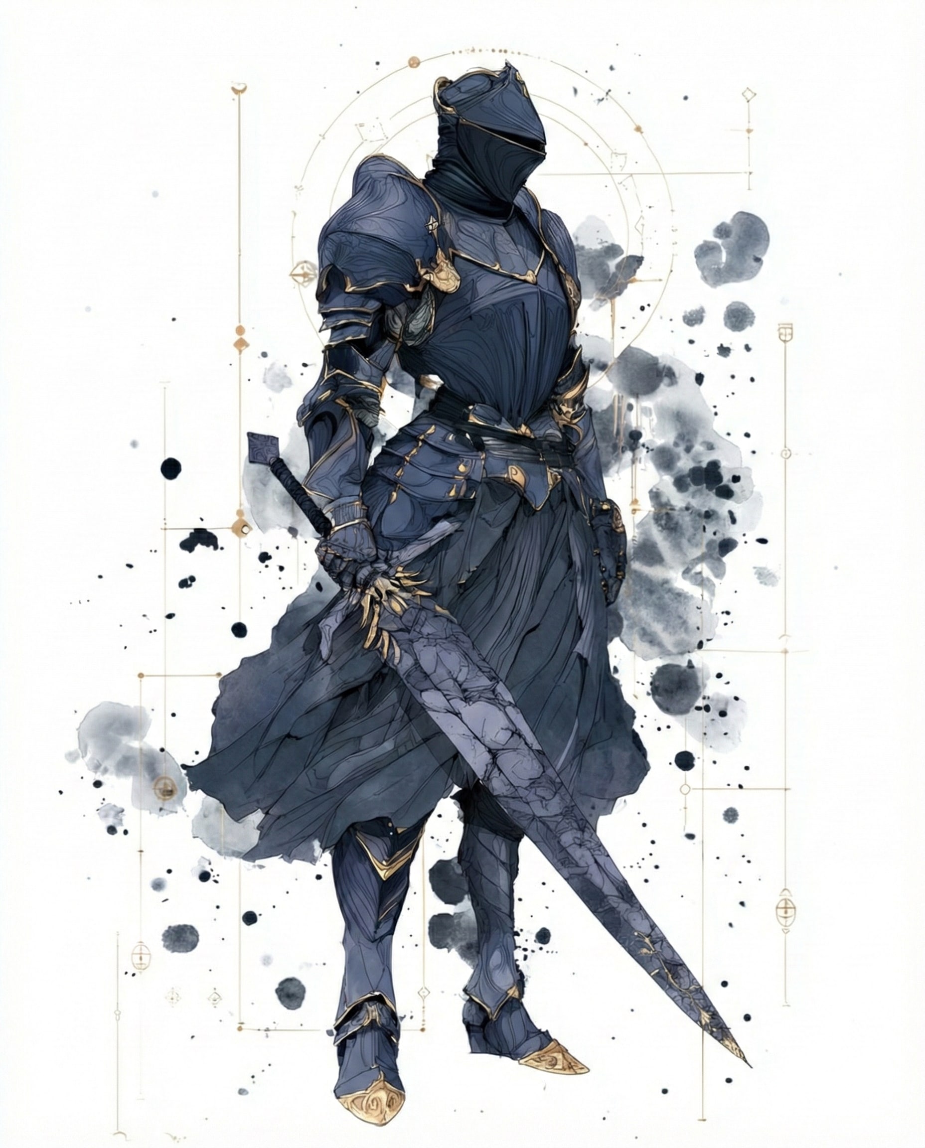 Obsidian Knight | の人気AIイラスト・グラビア