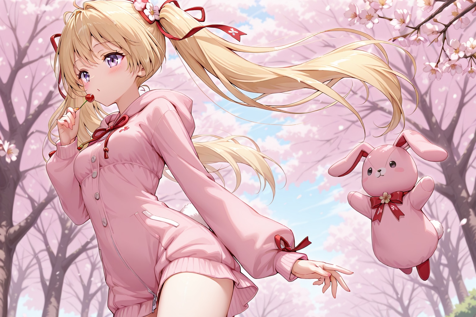 桜並木260309 | の人気AIイラスト・グラビア