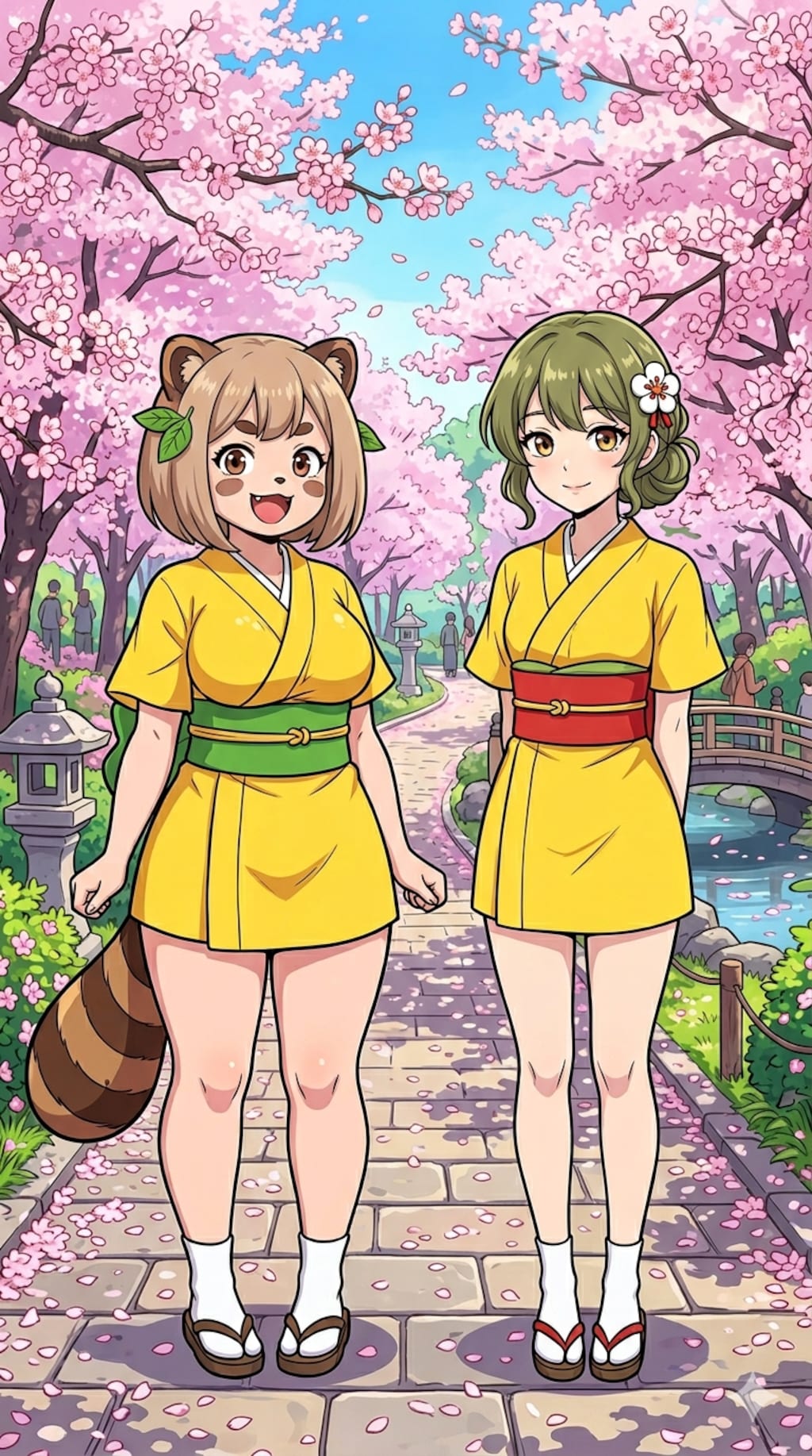 珠樹ちゃんと盆栽ちゃん〜