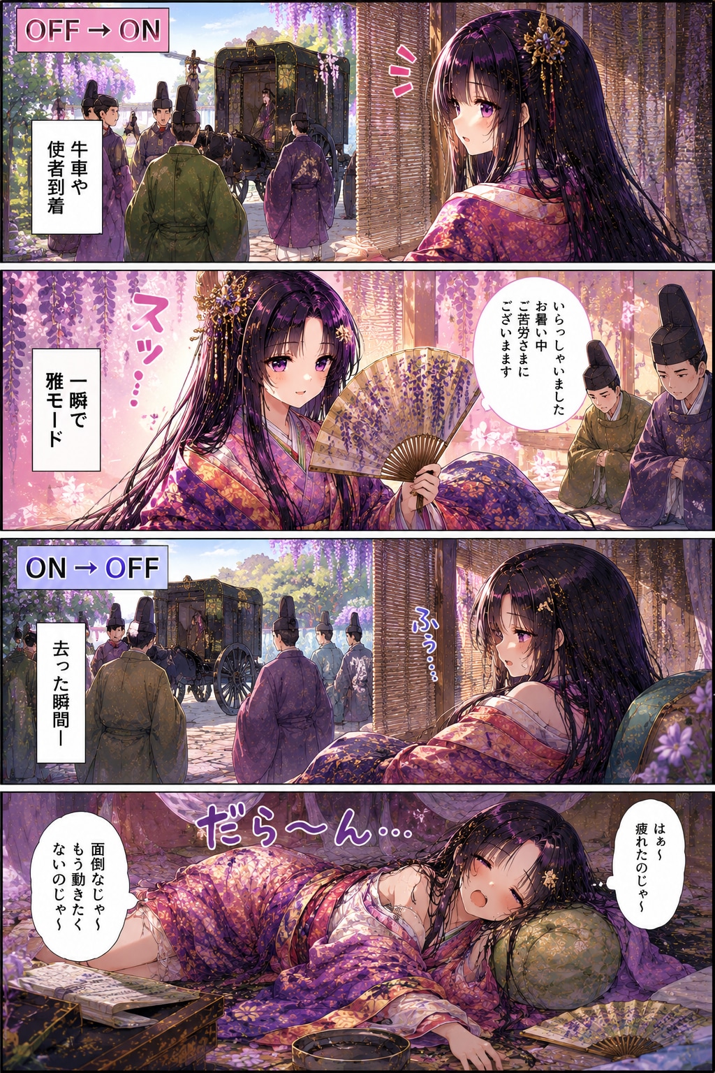 平安ぐうたら姫 | の人気AIイラスト・グラビア