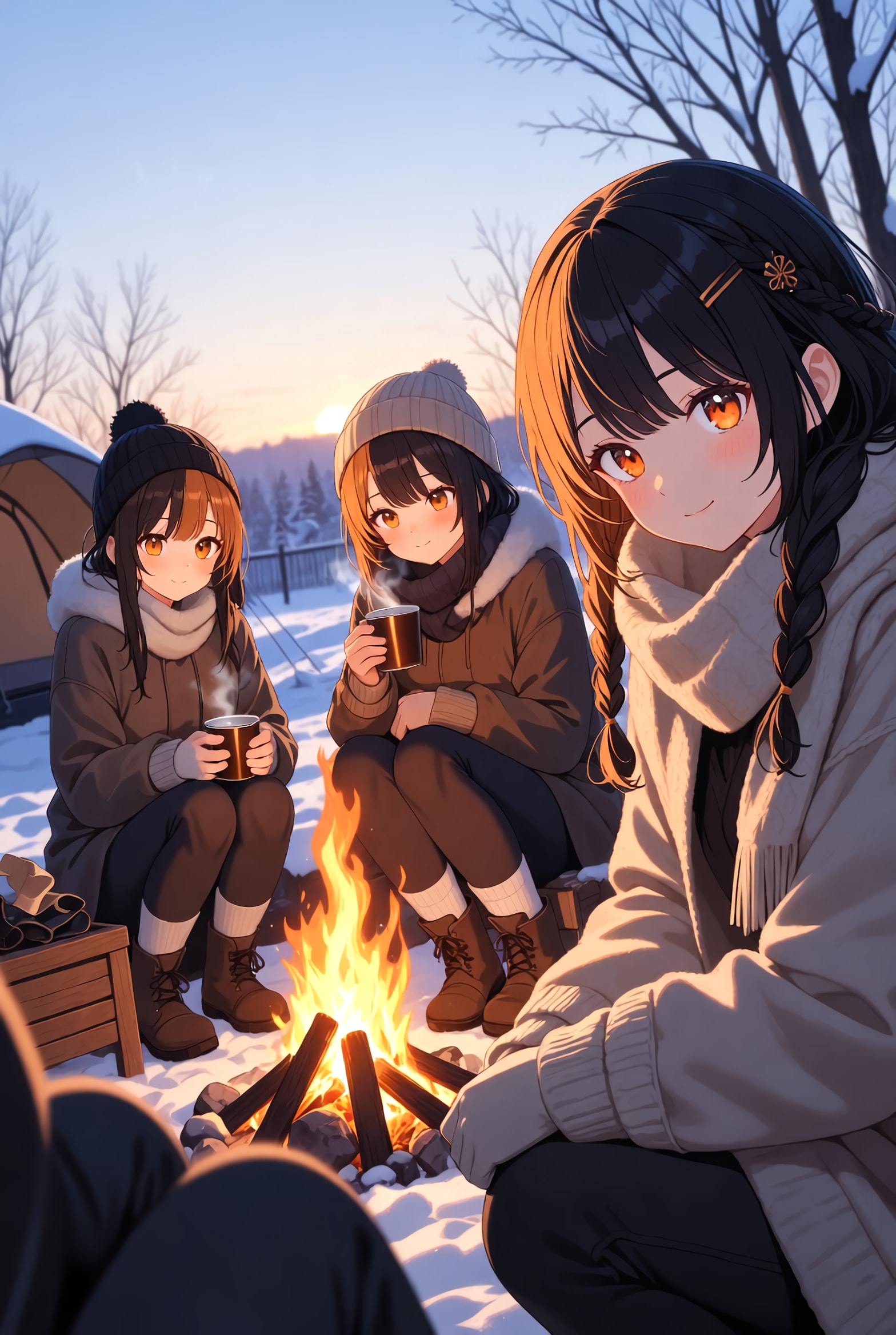 【#キャンプ(*´ω`*)】 | の人気AIイラスト・グラビア