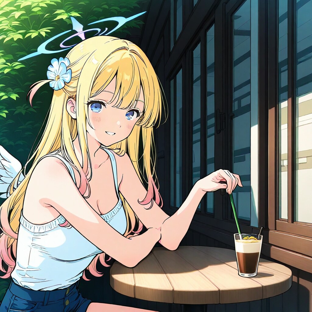 ギャル天使さんと喫茶テラス