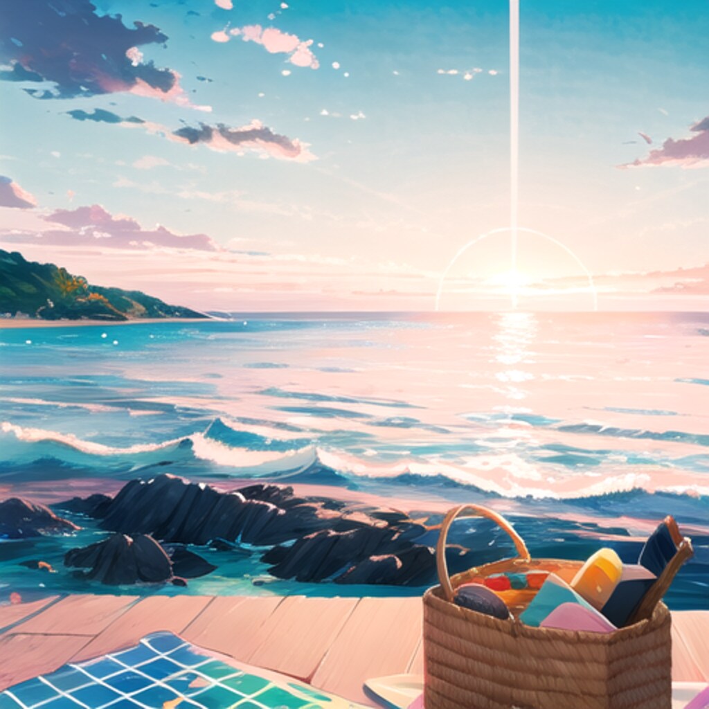 海の季節 風景画