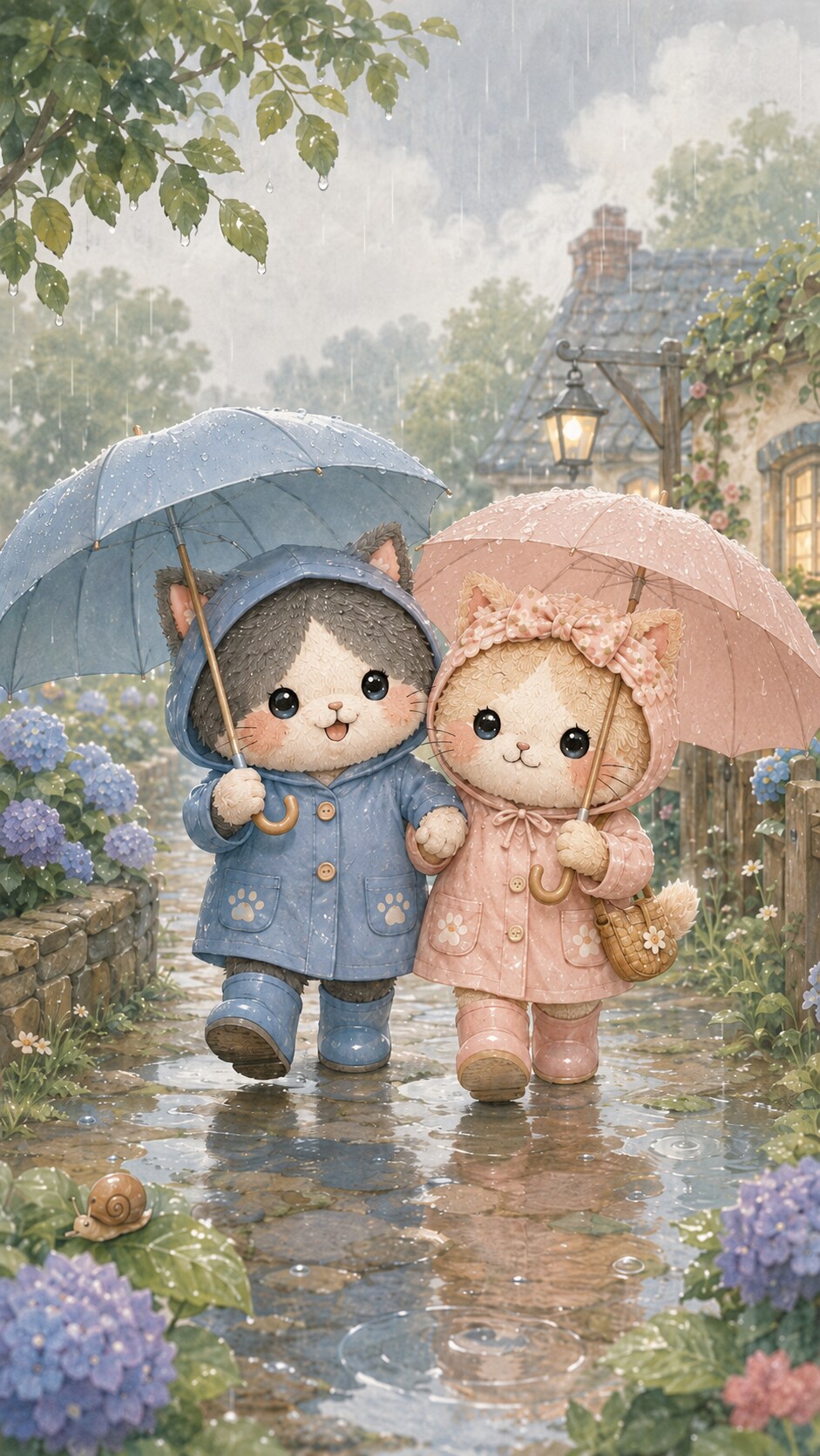 楽しい雨音