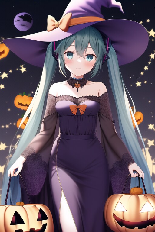 現代の魔女（？）　初音ミク
