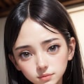 黒髪美人 2枚目