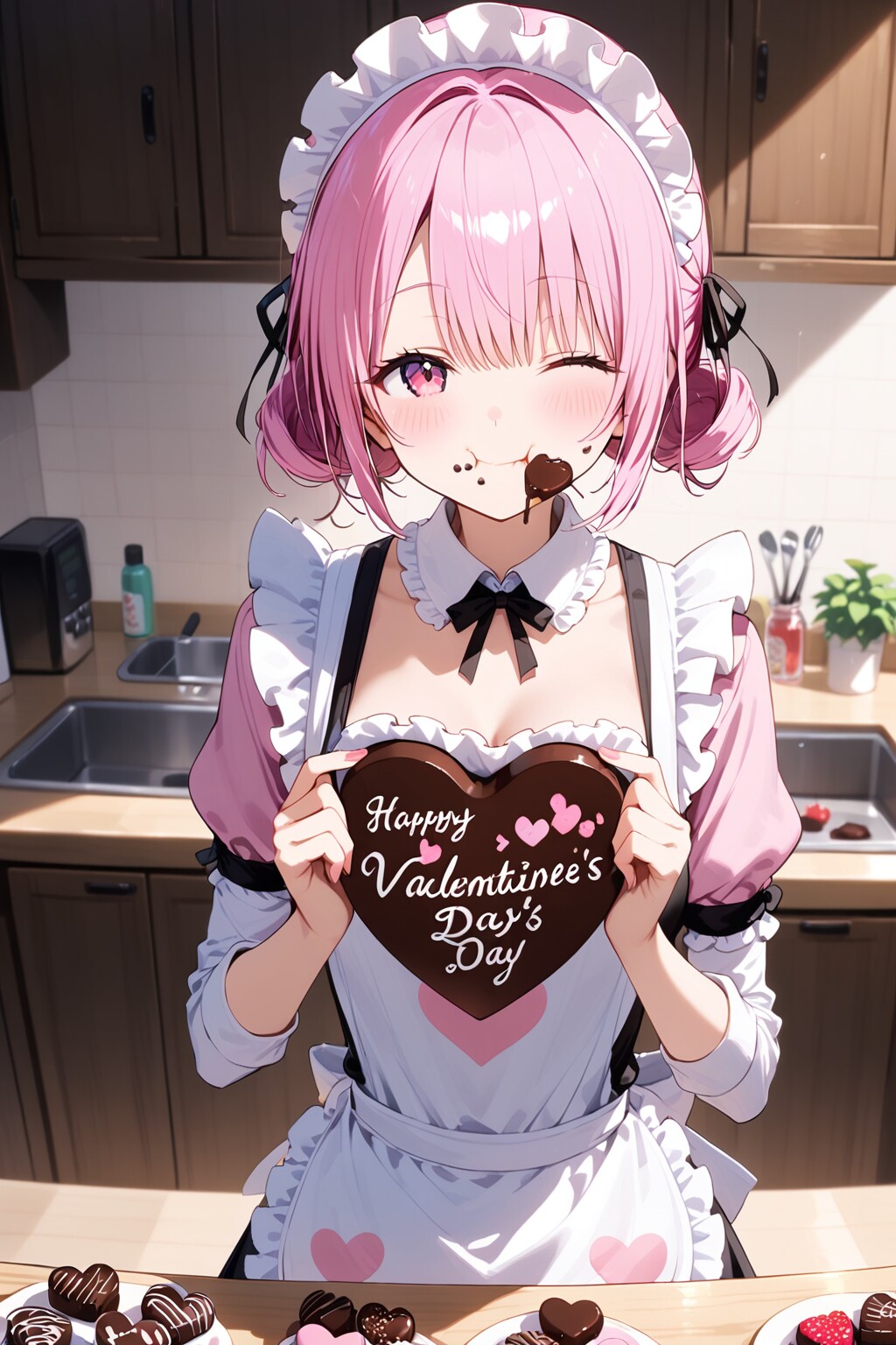 味見をし過ぎな女の子