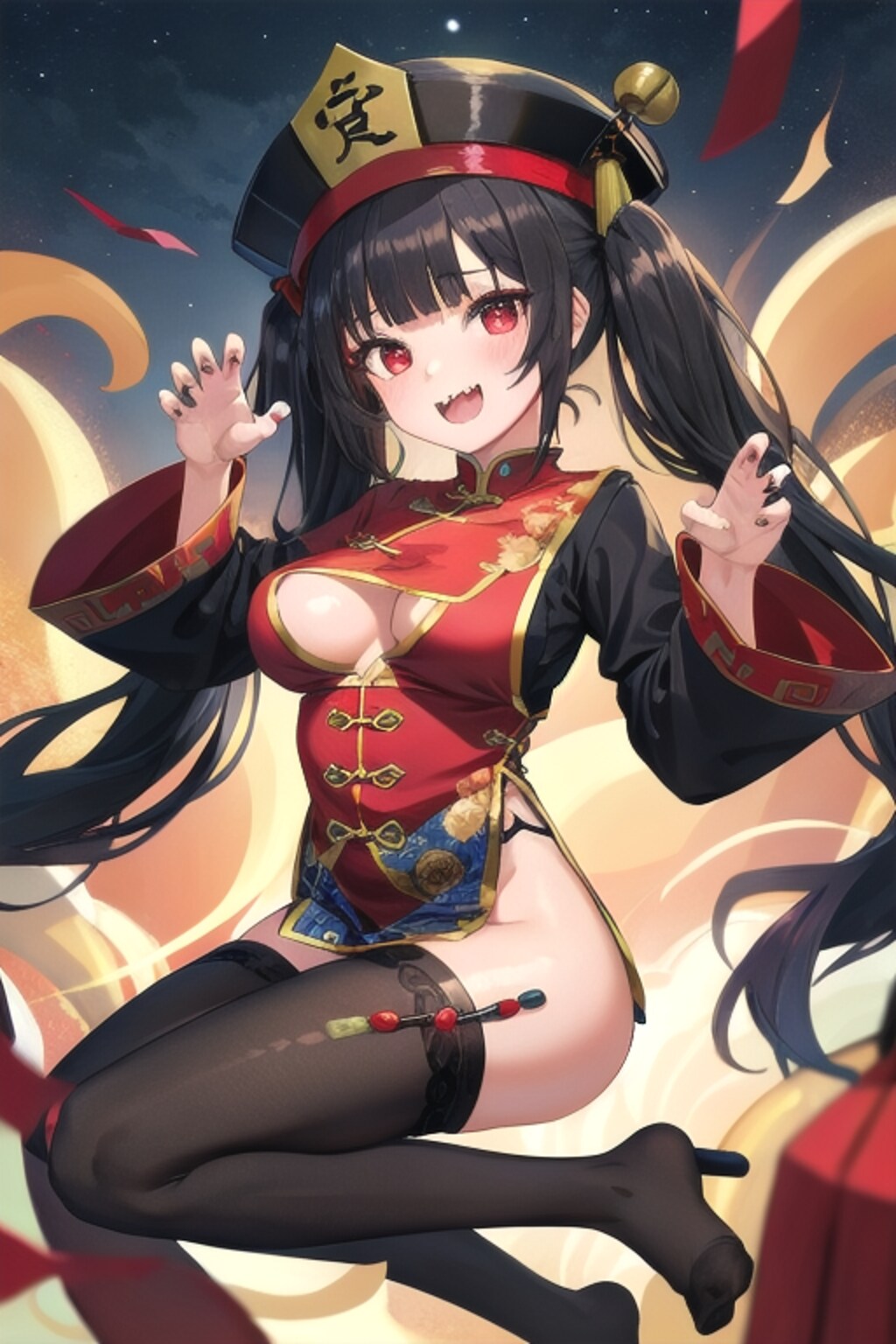 黒タイツキョンシー